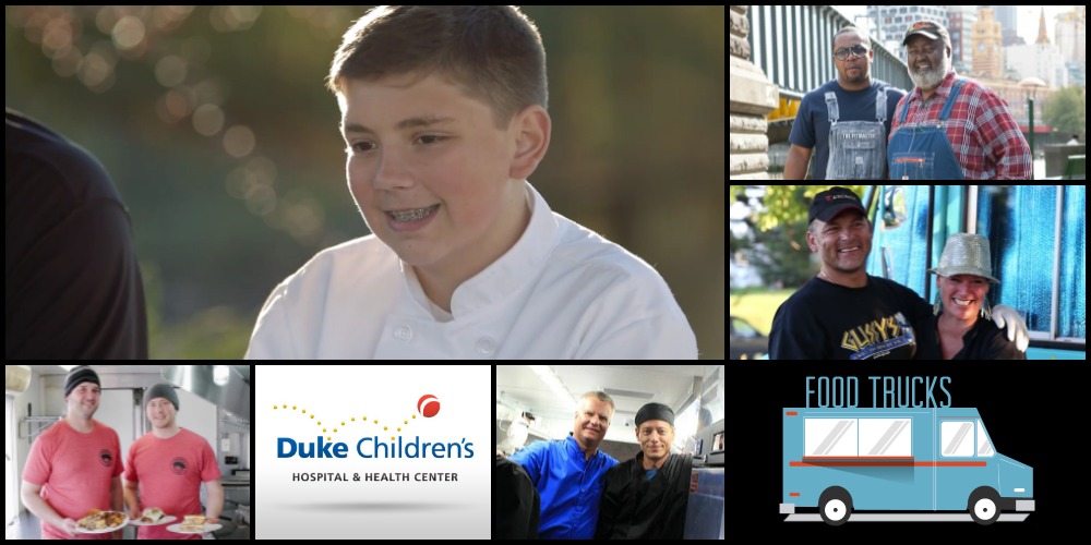 April 28 – Chef Lucas Partners with North Carolina Food Trucks to Offer ‘Thank You’ to Duke Children’s Hospital